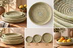 Set of 3 Woven Nesting Baskets — product view