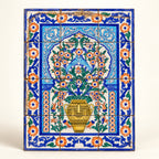 Floral Bouquet Decorative Tile Panel — studio view. AI-generated product visualisation.