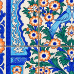 Floral Bouquet Decorative Tile Panel — AI-generated product visualisation.