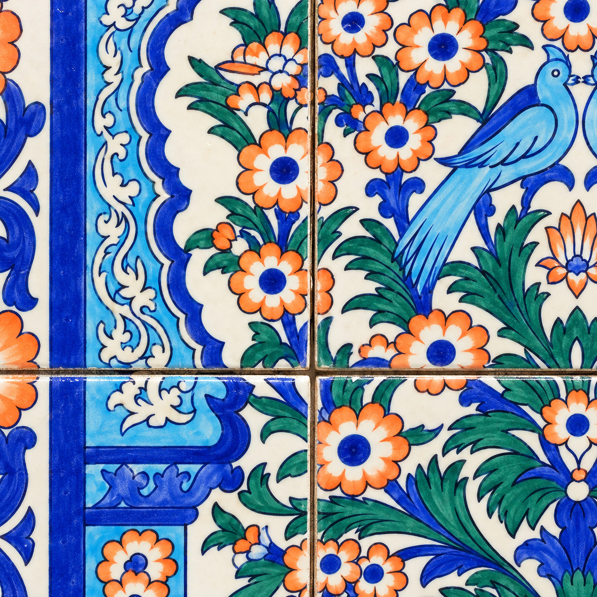 Floral Bouquet Decorative Tile Panel — AI-generated product visualisation.