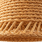 Slim Woven Cone Pendant Lampshade — AI-generated product visualisation.