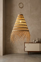 Palm Fibre Pendant Lampshade – XS to L — product view
